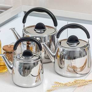 II 아이코리아 인덕션겸용 모든열원 3중바닥 스테인레스 샤이니휘슬 주전자