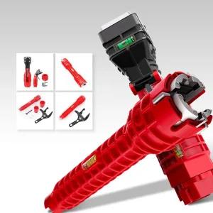 키밍 싱크대 렌치 2종 세트/세면대/수전/미니/라쳇/스패너/만능/교체/공구/렌찌/양변기