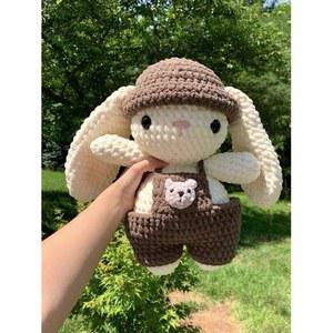 패키지 강아지 DIY 뜨개 키트 도안 코바늘 토끼 인형