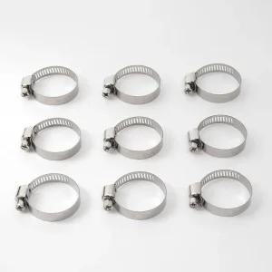 스텐 호스밴드 100개 호스클램프 묶음 직경32mm (WFHXXZS)