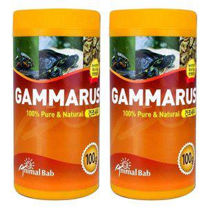 PSP 애니몰밥 감마루스 거북이사료 100gx2개