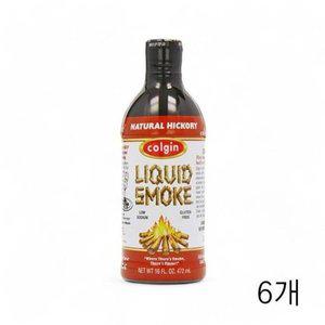 [JHQSCZIC_52EN]스모크 리퀴드 소스 바비큐 472g X6개