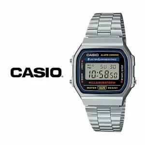 카시오 빈티지 메탈 전자 손목시계 커플시계 A168WA-1