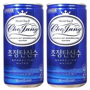 일화 초정탄산수 플레인 190ml 60캔 탄산음료