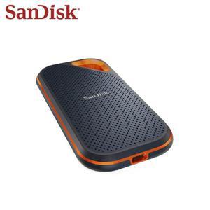 SanDisk 블랙 타입 A/C 하드 드라이브, 휴대용 SSD, USB 3.2 노트북, 고속 2000 MB/s, 4TB, E81 익스트림