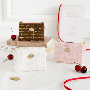 아트박스/라이브워크 피요 트위드 카드월렛