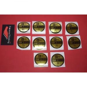 [관부가세포함] New Era 59Fifty 정품 교체 스티커(MLB NBA NFL NHL LMB용)