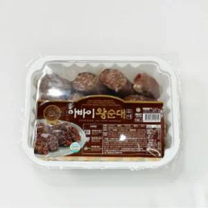 속초 중앙시장 아바이순대 슬라이스 500g