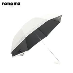 플라워 리프 패턴 자외선 차단 차광율 99.9 암막 2단 수동 양우산 (우산 겸 양산) RSP-2501