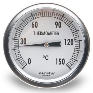 대원-바이메탈온도계-100파이-150도-센서길이150L