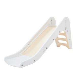 맘앤리틀 북유럽풍 디자인 안전 미끄럼틀_화이트크림 어린이 선물
