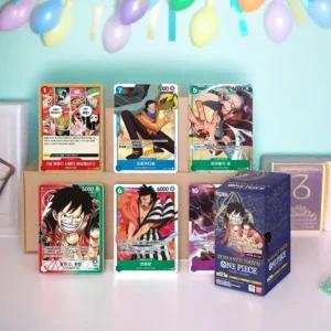 엑스오플레이 원피스 부스터팩 로맨스던 카드게임 트레이딩 캐릭터 일러스트 카드팩 애니메이션