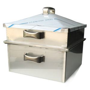 [떡파파]스테인레스 업소용 고급 떡시루 떡만들기 떡케익 반말시루(400x4... 1개