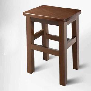 내추럴 약수터 입구 55cm 의자 원목 공장용 카페 나무 벤치 스툴 사각의자