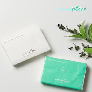 먼지없는 퓨어피스 여행용티슈 100매 20개입 휴대용 프리미엄 미니티슈