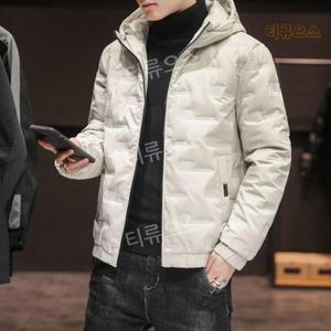 디테일 활력있는 드라마틱한 경량 숏패딩 겨울 점퍼 모자 파카 남녀공용 오버핏