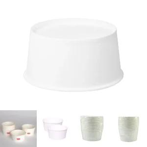 무인쇄 종이용기 종이그릇 일회용그릇 520cc 50개/밥그릇/일회용/종이/용기/그릇/분식/라면/국분식/국종이