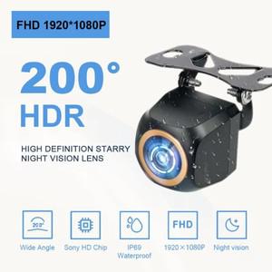 AHD 1920x1080P 자동차 후방 카메라 200 °   Fisheye Golden Lens 풀 HD 나이트 비전 차량 후방 자동차 후