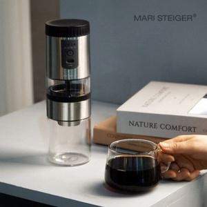 마리슈타이거 충전식 무선 전동커피그라인더 S60 플러스 무선사용 휴대용 가정용 원두그라인더