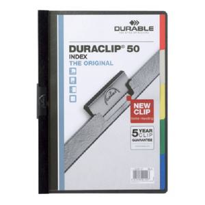 듀라클립 A4 인덱스 클립화일 문서정리 사무실화일 문서화일