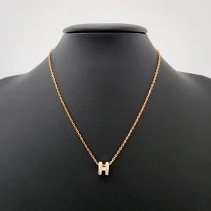 [구구스]중고명품 에르메스 Pop H 미니 목걸이 (NO 10154232)