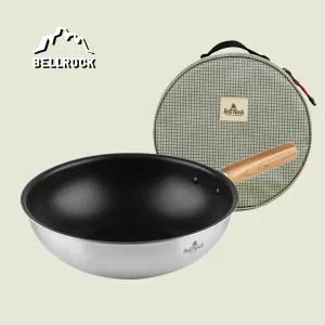 벨락 코팅 궁중팬 26cm 스텐레스 통3중 캠핑웍 프라이팬