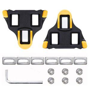 자전거 페달 실내 로드 바이크 클릿 시마노 SH11 SPD SL 라이딩 신발 플레이트 클립 자동 잠금 플로트 클리트 액세서리