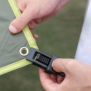 고품질 캠핑 타프 집게 텐트 펙 클립 고정 타프고정집게 타프고정클립 천막고정 (WFHXNC2)