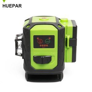 고광도 3D 레벨기 그린 12라인 원형 스마트 FL03CG 리모컨