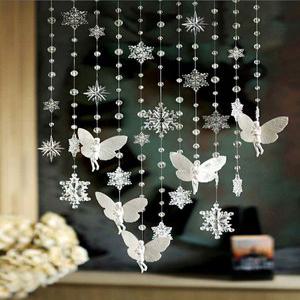 구슬커튼 아치형 문 현관 럭셔리 식당 커텐 구슬