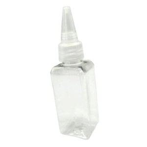 고품질 여행용뾰족용기 뾰족캡 소분공병 사각 50ml 투명 소스공병 소분용기 소분공병 휴대용공병 (WFHI5BU)
