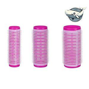 고품질 헤어 볼륨롤 수분보습 롤러 미용용품 깊은컬 헤어롤구르프 헤어찍찍이 앞머리찍찍이 (WFH8W27)