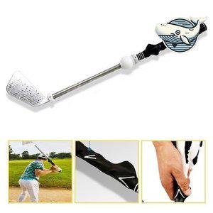 고품질 초보자 연습용 골프스윙 스틱 헤드형 스윙 훈련 골프초보자 연습채 스윙연습기 (WFH8W0U)