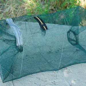 민물 바다 추천 낚시 지퍼형 꾸안꾸 사각 통발 어망 (WFH4FXS)