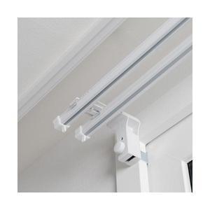 못없이 안뚫어고리 커튼 블라인드 브라켓 이중레일 걸이