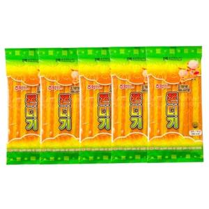 추억의쫀디기 쫀디기 호박맛 고구마맛 5개