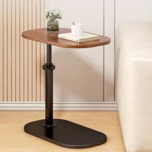 침대 거실 소파 사이드 테이블 미니 원목 보조 책상 높이조절테이블 미니테이블