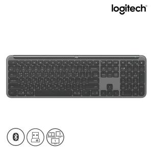 로지텍 코리아 시그니처 K950 무선 슬림 블루투스 키보드 FLOW 지원 한글 자판