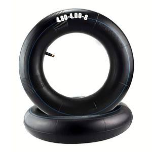 EaJ 4 80/4 00 8 핸드 트럭 잔디 깎는 기계 휠바로우 카트 트레일러 등을 위한 어 내부 튜브 교체용 TR 13 스트레이트 밸브 스템 2팩 이 장착된 헤비 듀티