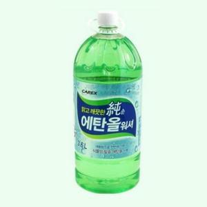 [SBDJMJU]워셔액 자동차 세차 에탄올워셔 강력 3.6L