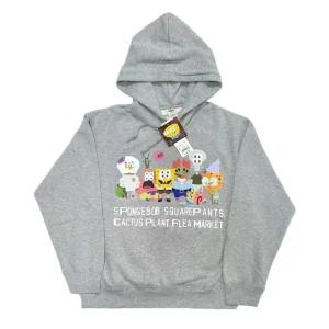 유니클로UT x CPFM x 스폰지밥 후드 그레이 476551-03