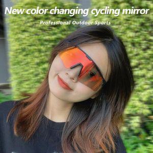 스포츠고글 ELICIT 광변색 사이클링 선글라스 야외 스포츠 MTB 산악 도로 자전거 가파스 안경 남성 여성 러