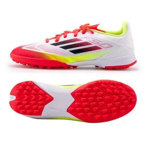 쥬니어 F50 리그 TF 터프화 풋살화 인조잔디 그라운드 축구화 백색 IE3753