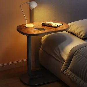 좁고긴테이블 사이드 쇼파 침대용책상 ㄷ자테이블 화분테이블 창가테이블 높이조절테이블