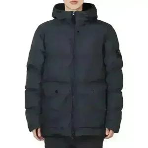 디몬트 스톤 남성 와펜 패치 크링클랩스 후드 패딩 자켓(네이비) K2S15 4100011 S0A23 V0020