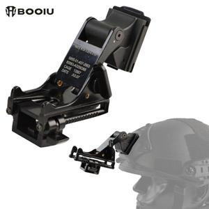 BOOIU 전술 헬멧 나이트 고글 마운트 거치대 NVG PVS-14/PVS-7 야외 스포츠 브래킷 빠른 MICH M88 용