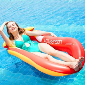 물놀이 대형 침대형튜브 부력매트 라운지튜브 워터베드