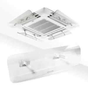 대한 윈드플렉스 천장형 시스템 에어컨 히터 바람막이 무타공 투명 타입