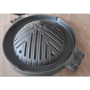 북해도식구이판 무쇠그릴 바베큐 석갈비 징기스칸화로 석쇠오렌지 구이판 화로 무쇠