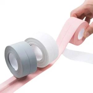곰팡이방지 방수테이프 차단 주방 싱크대 욕실 3. 8CM X 2M 3Color PVC 오염